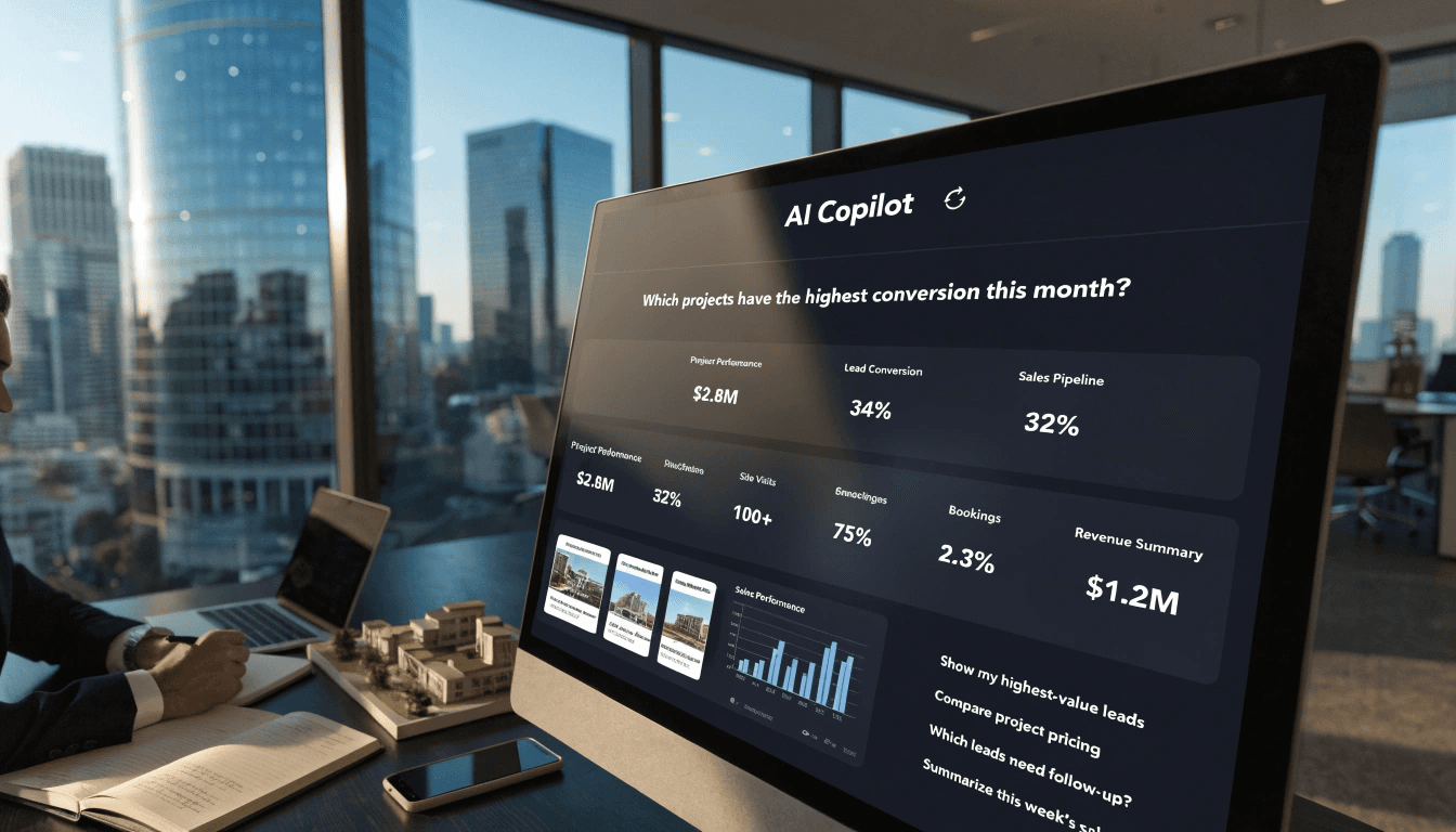 Original StellarMind AI Copilot Console product mockup